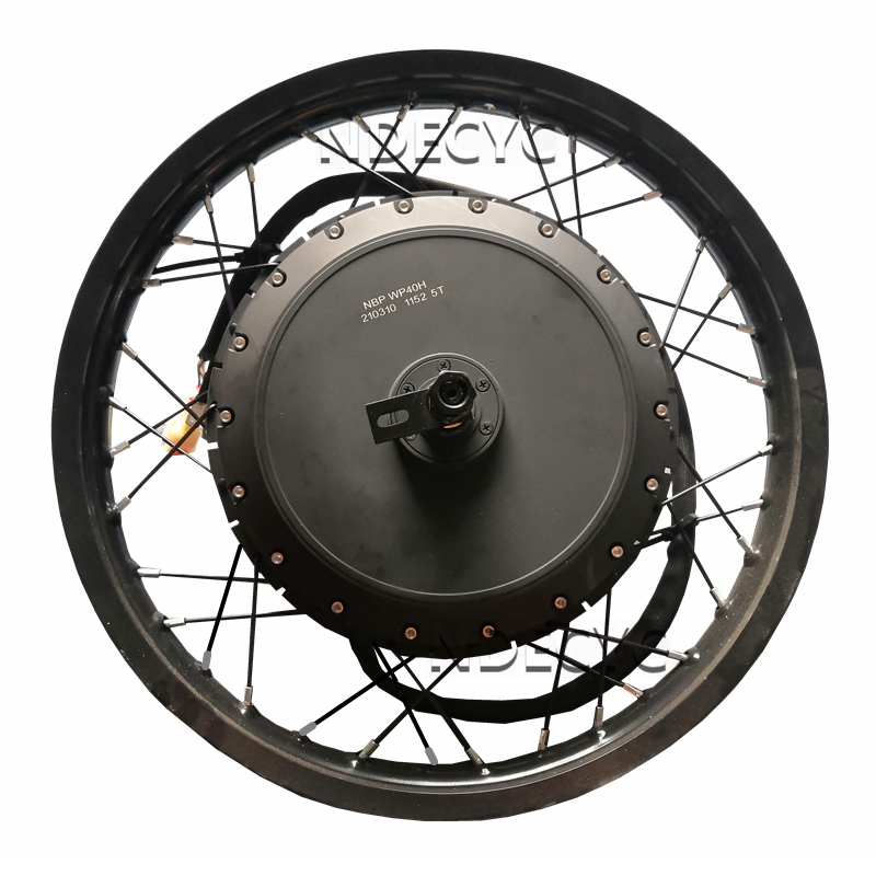 Qs Motor 273 8000W Hub Motor - NBpower/QS V3 273 40H motorfiets 18