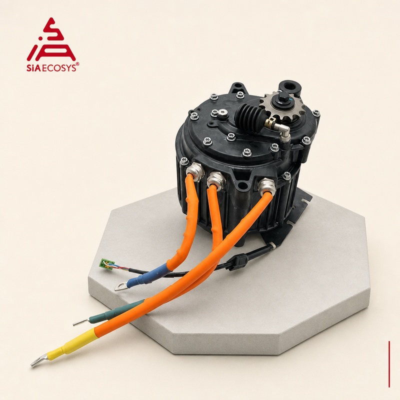 QSMOTOR J155A-36 5000W 72V Hai - Mid Drive Motor Kit 72V 5000W recensie en prijs