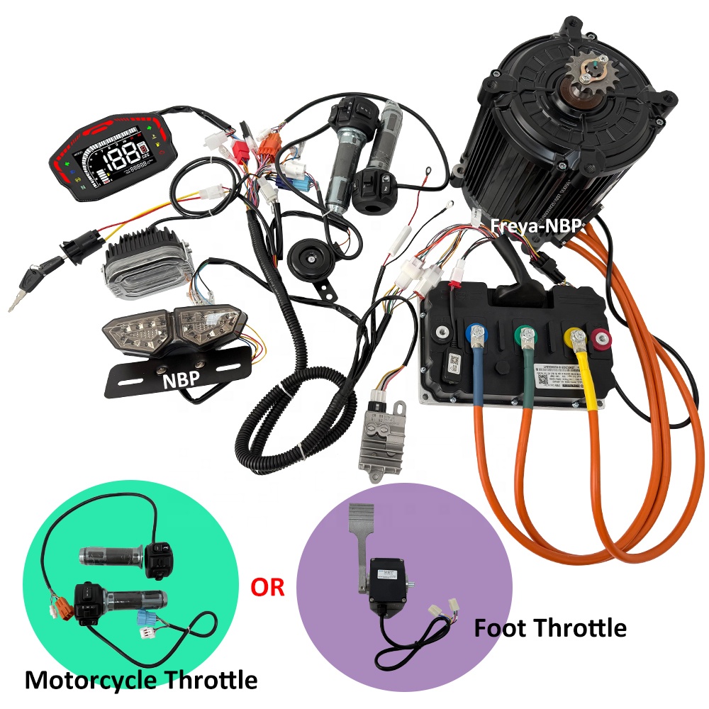 QS180 72-96V 8000W Mid Drive E - Fardriver Nd72850 Controller recensie en prijs