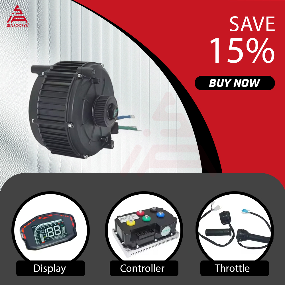QSMOTOR QS165 V2 5000W 72V IPM - Mid Drive Motor Kit 72V 5000W recensie en prijs