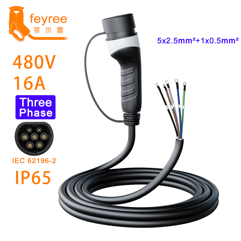 Feyree 3-fasen oplader voor el - Ev Charger Type 2 22Kw 32A 3 Phase recensie en prijs