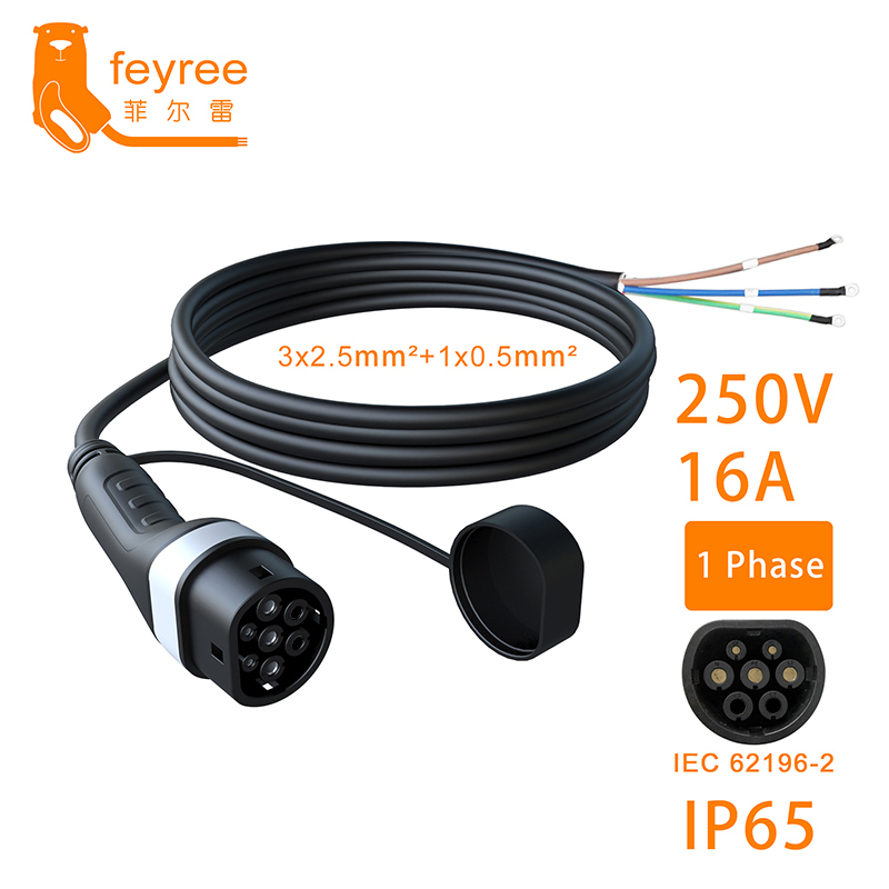 Feyree 3-fasen oplader voor el - Ev Charger Type 2 22Kw 32A 3 Phase recensie en prijs