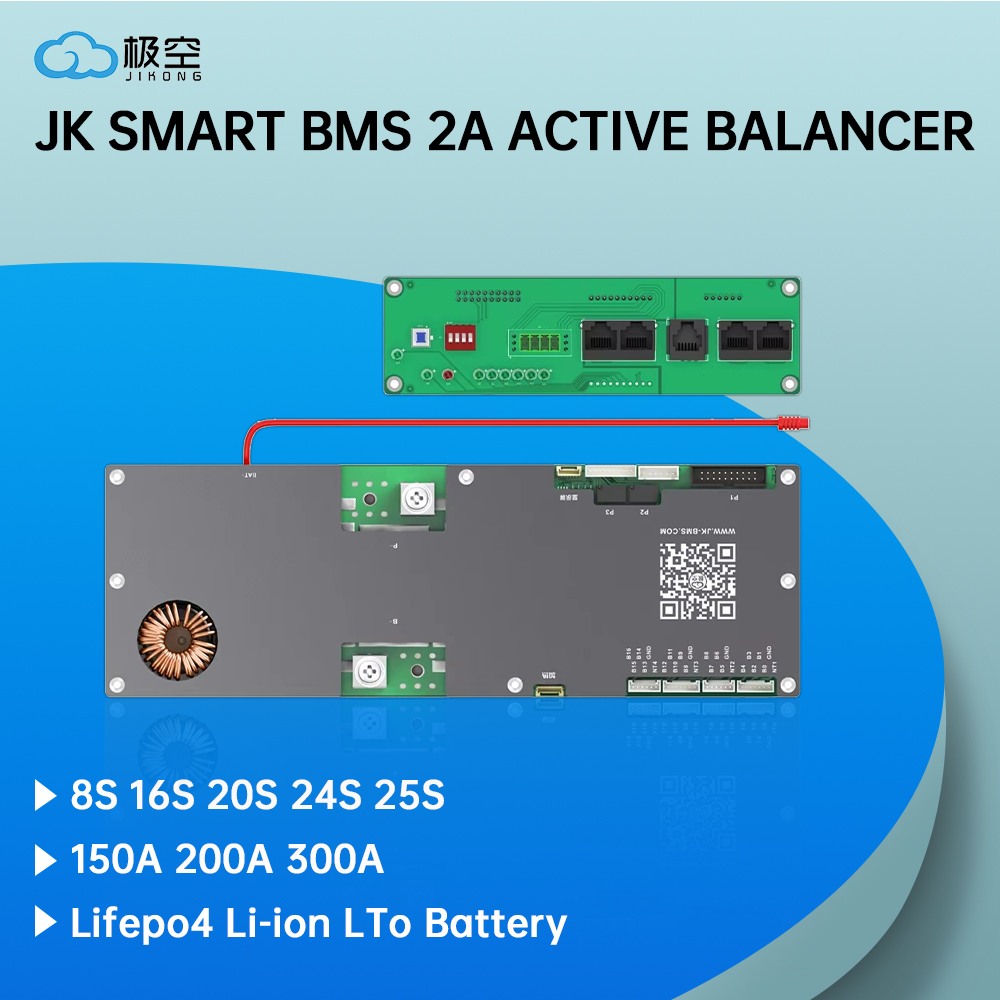 JK Smart BMS 2A Actieve Balanc - Smart Bms 24S 200A Bluetooth Lifepo4 recensie en prijs