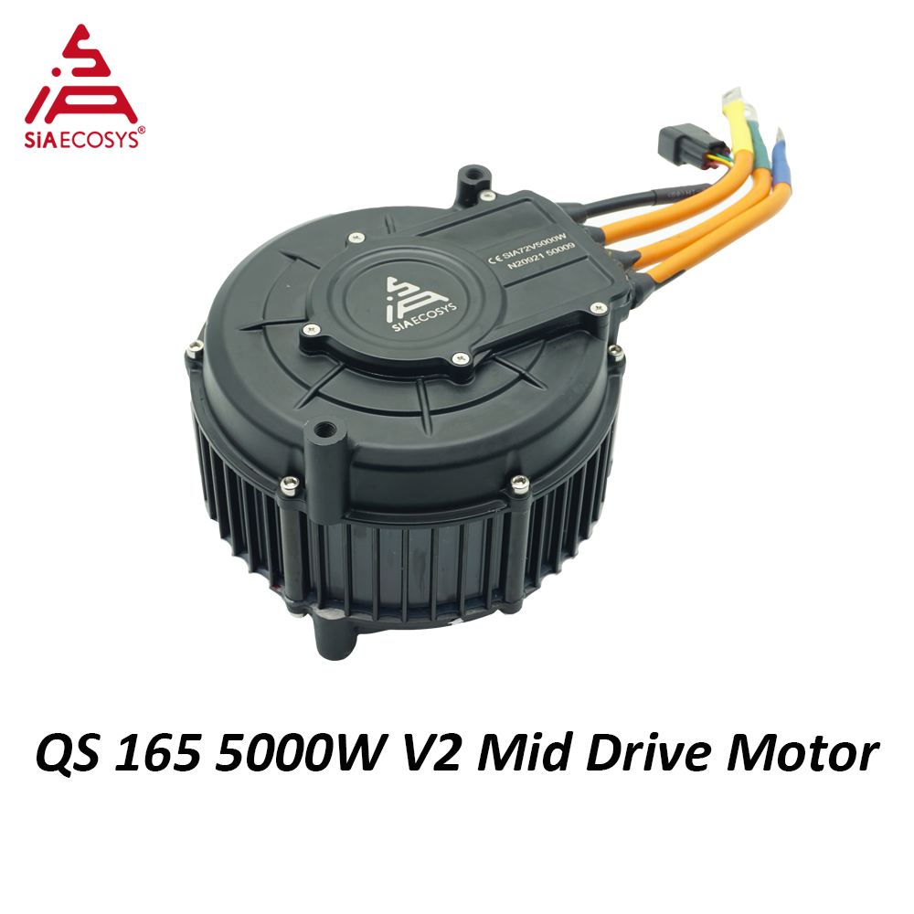 QSMOTOR QS165 V2 5000W 72V 35H - Fardriver Nd72850 Controller recensie en prijs