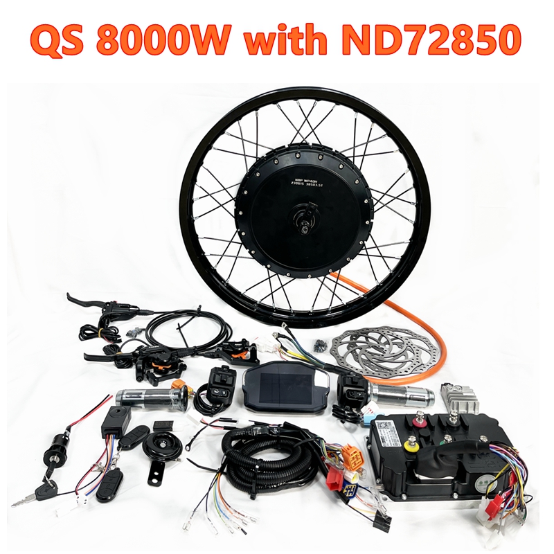 QS273 40H V3 Peak 8000W 150mm  - Fardriver Nd72850 Controller recensie en prijs
